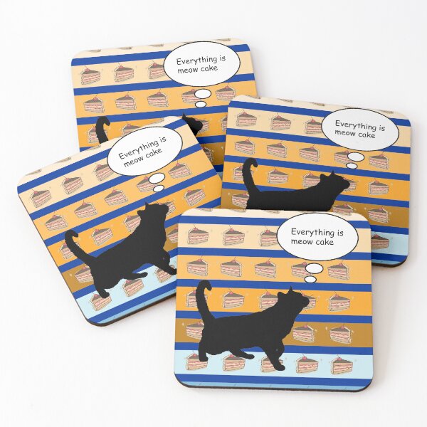 Item preview, Everything is meow cake :3 designed and sold by WilliamsGFX.