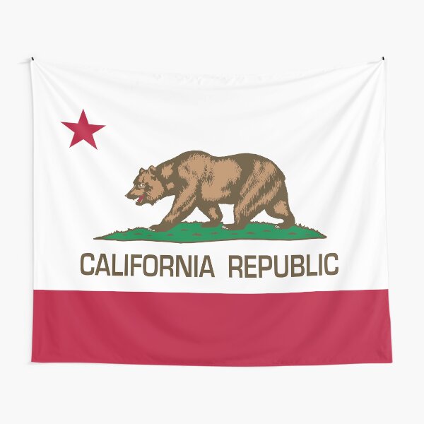 Item preview, California Republic state flag designed and sold by Bruiserstang.