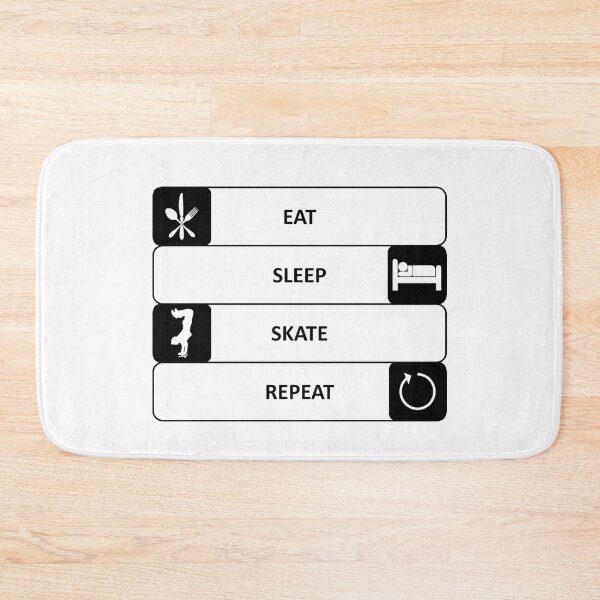Item preview, Eat Sleep Skate Repeat - Sports - Hobby designed and sold by AndiHK.