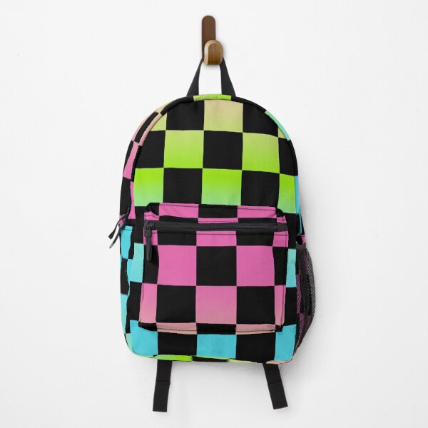 Item preview, Gradient Checker black bold check funky Entrpreneur Business Person designed and sold by Violetsodashop.