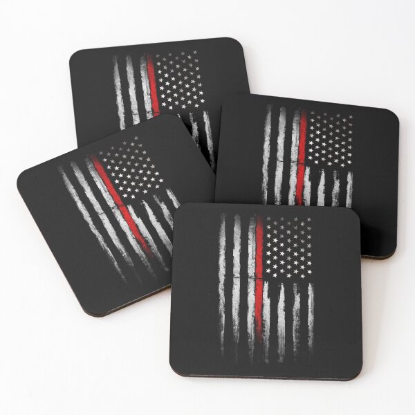 Item preview, Thin Red Line American flag designed and sold by AlexGolyakov.
