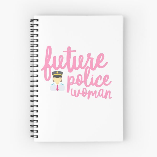 Item preview, Future policewoman girl designed and sold by bumperapparels.