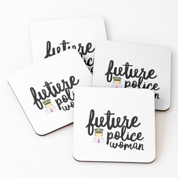 Item preview, Future policewoman designed and sold by bumperapparels.