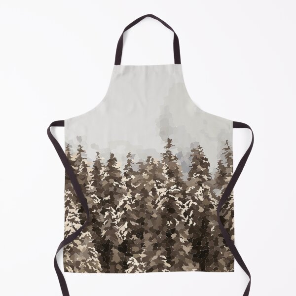 Item preview, Fir Trees with Hoarfrost designed and sold by GraceCreation.