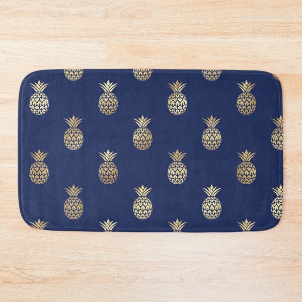 Artikel-Vorschau von Marineblaue und goldene Ananas, designt und verkauft von aprincessinsp.