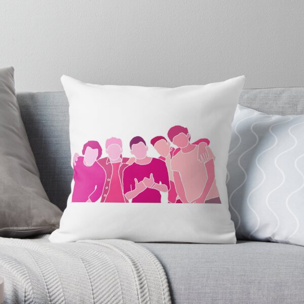 One Direction Pink Character Pillows