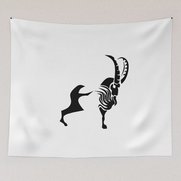 Item preview, Black Ink Aerial Ram Dark Silhouette designed and sold by grounds.