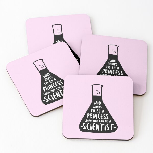 Item preview, Who wants to be a princess when you can be a scientist in pink designed and sold by whatafabday.