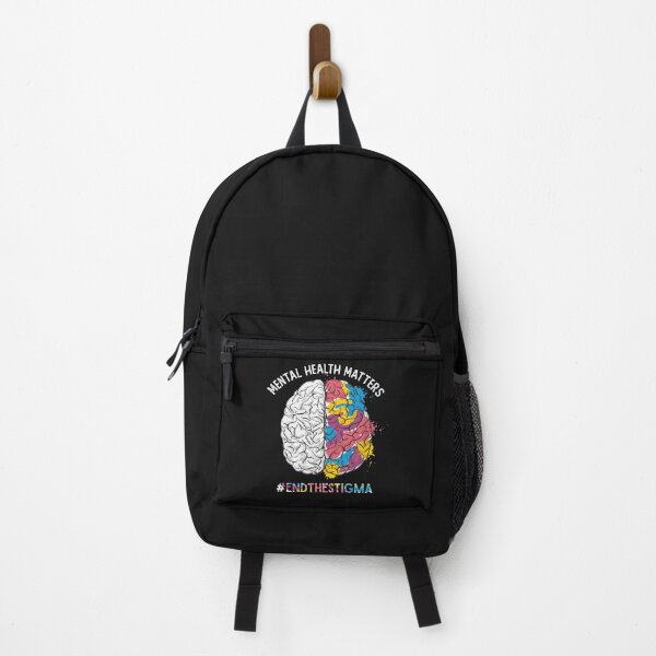 Item preview, Mental Health Matters Brain Rainbow End the Stigma Awareness Month designed and sold by alenaz.