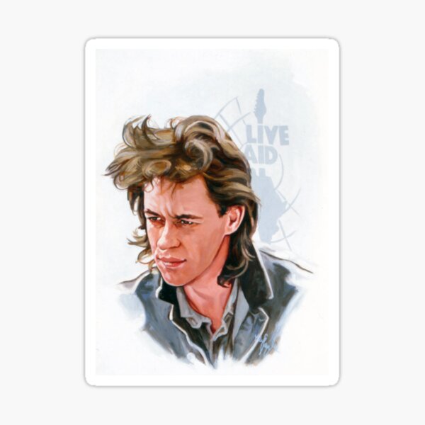Bob Geldof Sticker