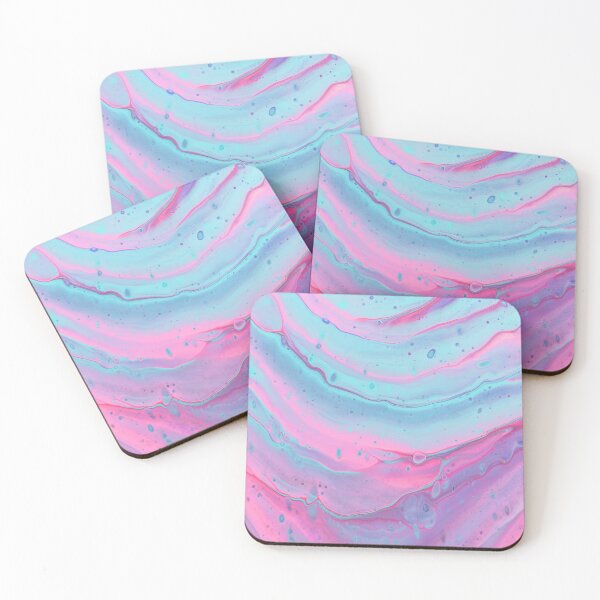 Item preview, Lavish Pink Liquid flow Laptop Skin and iPhone case designed and sold by More than Myriad.