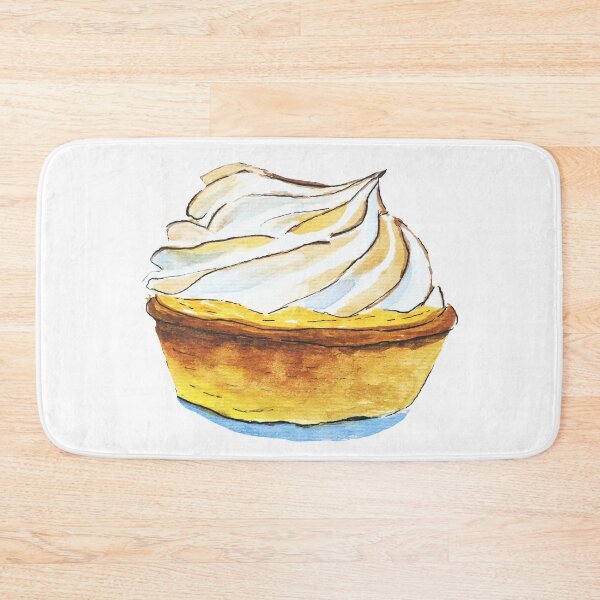 Item preview, Lemon meringue Watercolor illustration designed and sold by DaryaGeft.