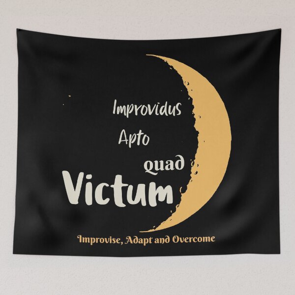 Item preview, Latin quote Improvise, Adapt and Overcome designed and sold by dreamofdenim.