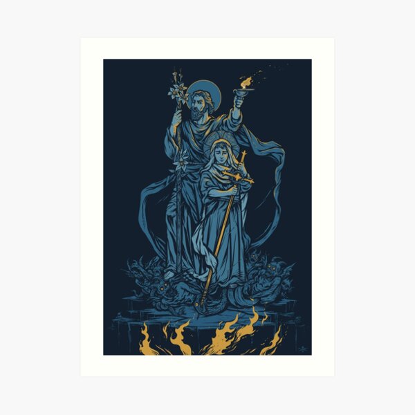 Terror of Demons - Dark Version Art Print