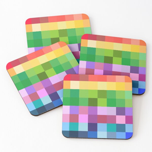 Item preview, Colorful Pixels designed and sold by lolora.