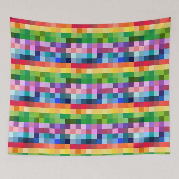 Item preview, Colorful Pixels designed and sold by lolora.