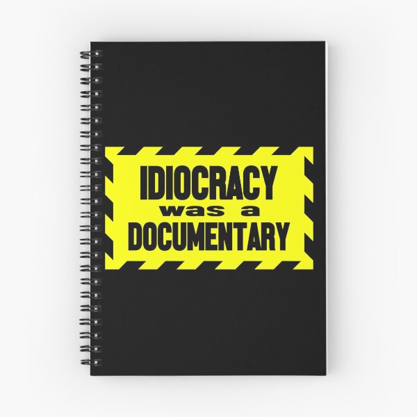 Item preview, Idiocracy was a documentary designed and sold by TheMoxieFox.