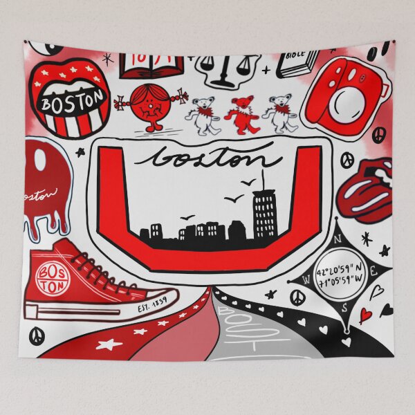 Item preview, Boston U designed and sold by ANG Design.co.