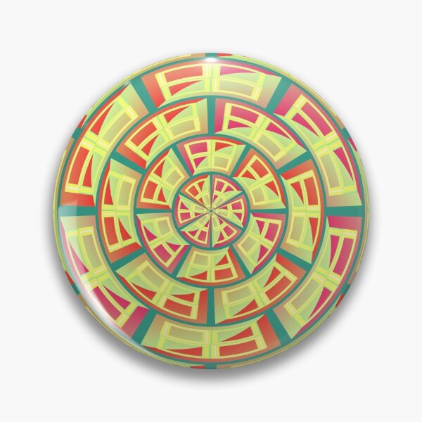 Item preview, Radial red windows designed and sold by Gaspar Avila.