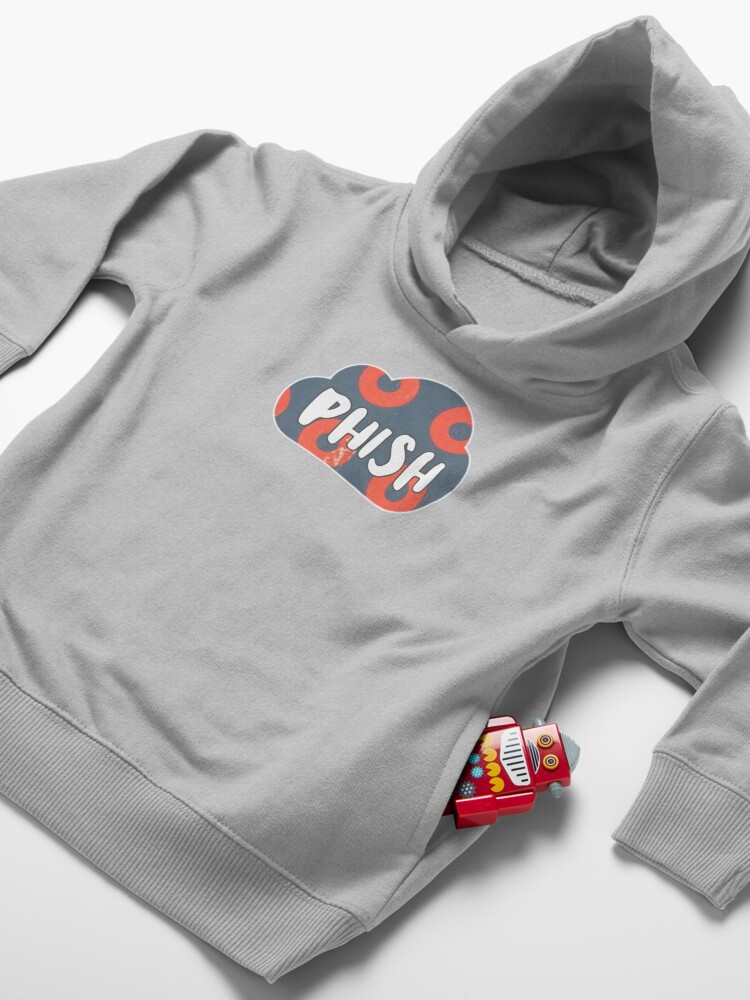 Alternate view of Phish donut cloud Toddler Pullover Hoodie