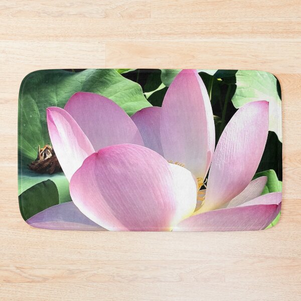 Item preview, Pink Lotus Blossom Summer Flowers designed and sold by DeliriousSteve.
