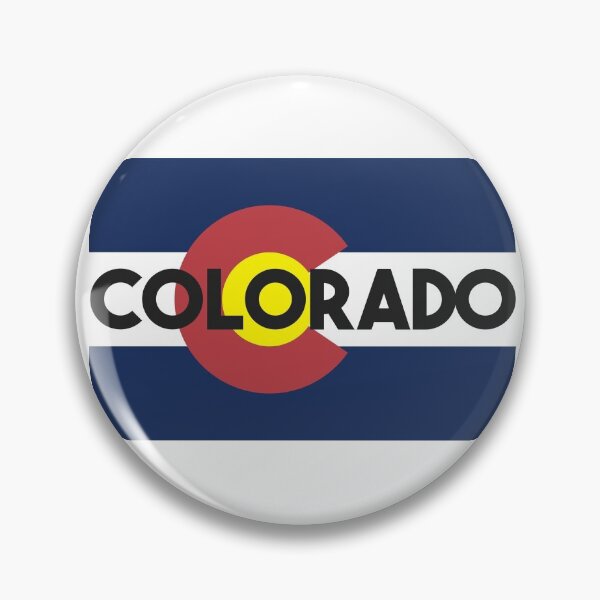 Item preview, Colorado Flag Mile High State Pride Design designed and sold by Hopscotch Shop Designs.