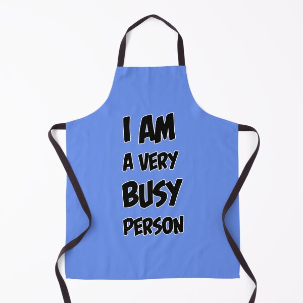 Item preview, I Am A Very Busy Person designed and sold by FunnyTypeWriter.