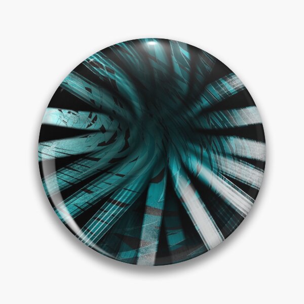 Item preview, Circular Lines Aqua designed and sold by SirkDesignsLtd.