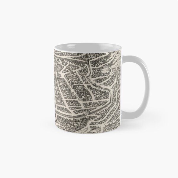Item preview, Vintage Map of Vilnius Lithuania (1581) designed and sold by BravuraMedia.