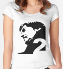 The Second Doctor – Patrick Troughton Women's Fitted Scoop T-Shirt