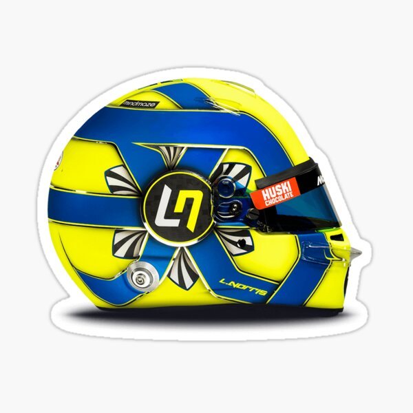 Autocollant de casque Lando Norris Sticker