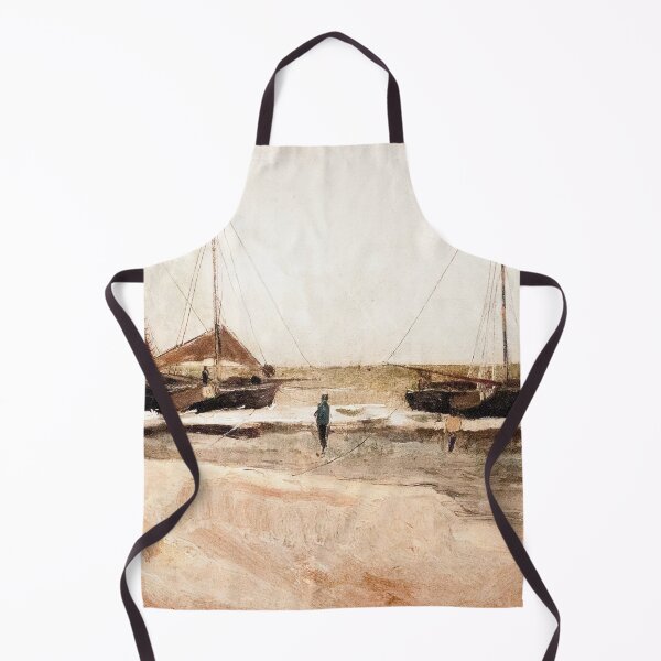Item preview, Beach at Scheveningen in Calm Weather designed and sold by TemporaryArt.