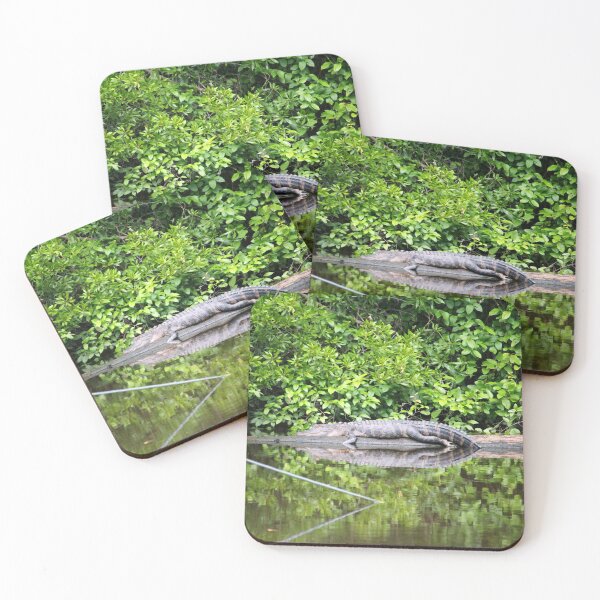 Item preview, Alligator Resting On Log designed and sold by Cynthia48.
