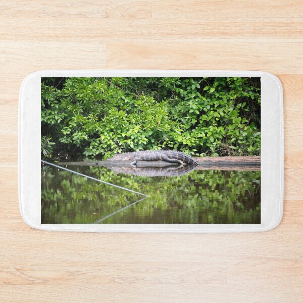 Item preview, Alligator Resting On Log designed and sold by Cynthia48.