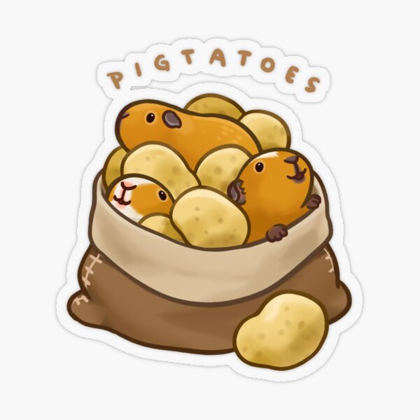 Item preview, Pigtatoes designed and sold by pawlove.