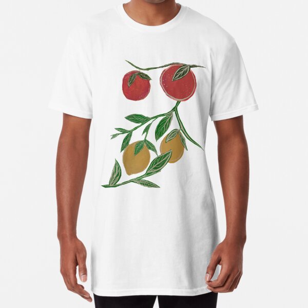 citrus orange jordan shirt