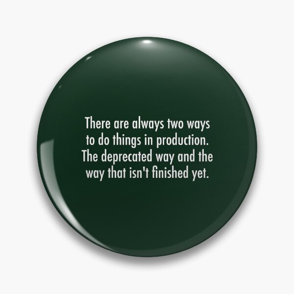 Item preview, There are always two ways to do things in production designed and sold by unixorn.