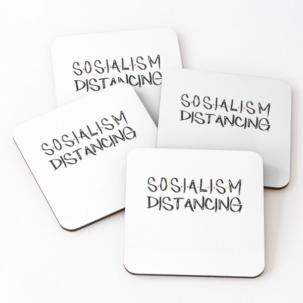 Item preview, Anti Socialism Funny Social Distancing Political Socialist designed and sold by AnimaLovers.