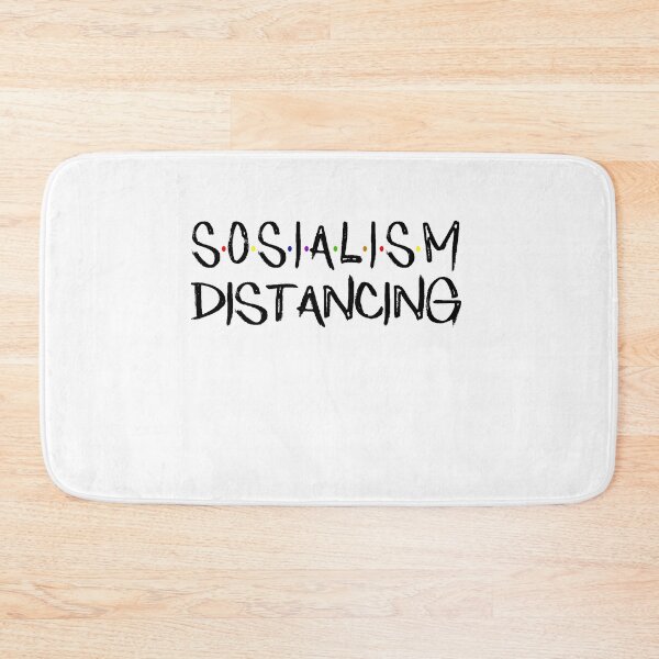 Item preview, Anti Socialism Funny Social Distancing Political Socialist designed and sold by AnimaLovers.