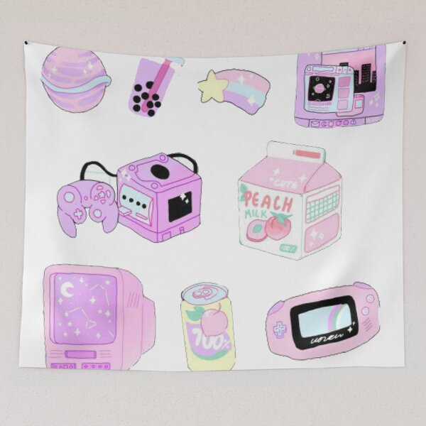 Item preview, Cute Retro Gaming Stuff + Food designed and sold by fudgecream.
