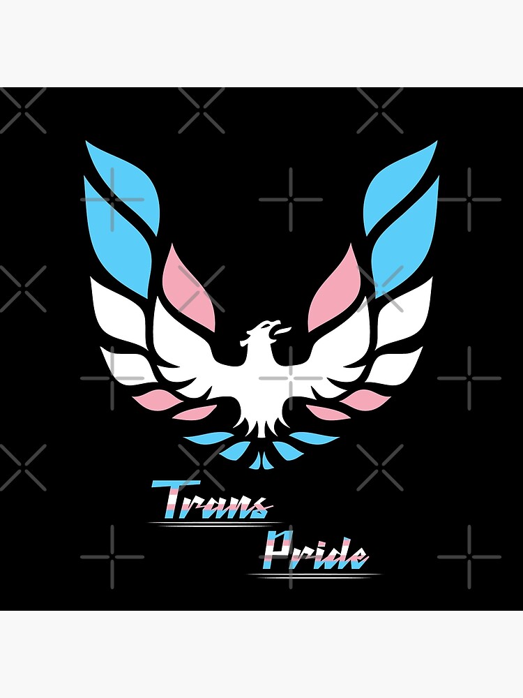 Thumbnail 3 of 3, Poster, Trans Am Trans Pride (Text) designed and sold by Skeletal-K9.