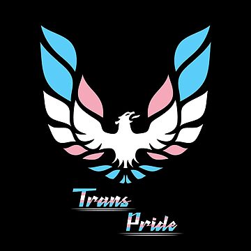 Artwork thumbnail, Trans Am Trans Pride (Text) by Skeletal-K9
