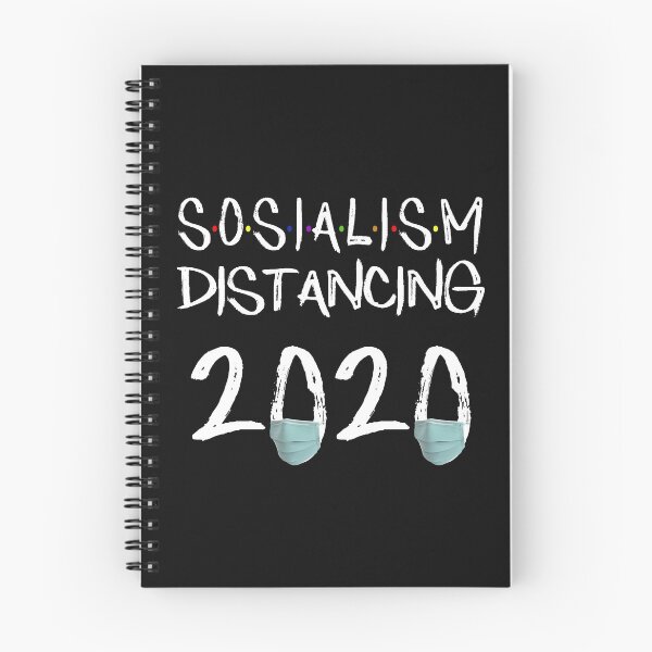 Item preview, Anti Socialism Funny Social Distancing Political Socialist designed and sold by AnimaLovers.