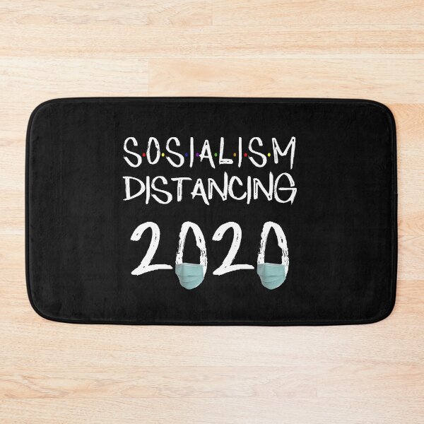 Item preview, Anti Socialism Funny Social Distancing Political Socialist designed and sold by AnimaLovers.