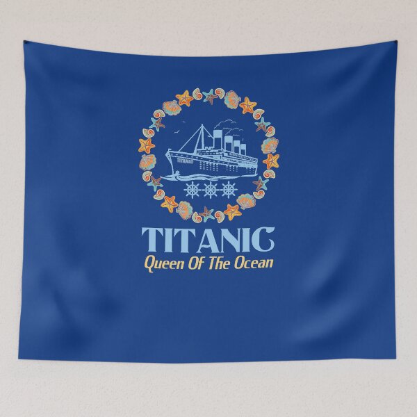 Item preview, Titanic Queen Of The Ocean Vintage Cruise Sinking Ship Atlantic Voyage  designed and sold by TopTeeShop.