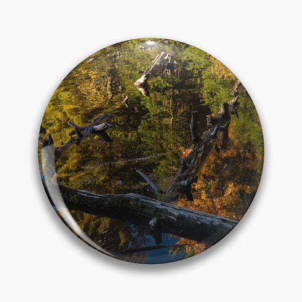 Item preview, Fall Mirror - Mesmerizing Forest Lake Reflections designed and sold by Georgia Mizuleva.