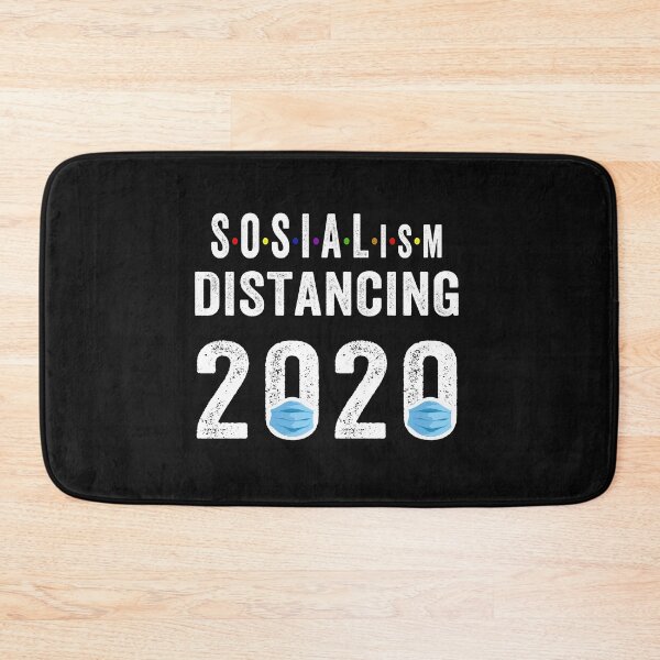 Item preview, Anti Socialism Funny Social Distancing Political Socialist designed and sold by AnimaLovers.