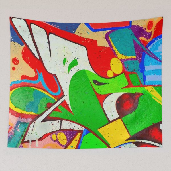 Item preview, Green Graffiti  designed and sold by Maggamaria79.