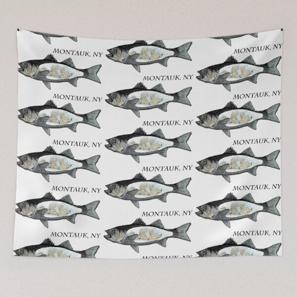 Item preview, montauk nautical chart surf fishing designed and sold by hookink.