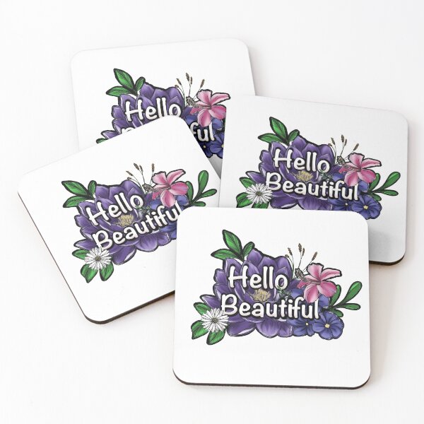 Item preview, Wileys Wear Kind Mind Line Hello Beautiful designed and sold by Wileys-Wear.